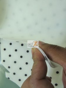 Polka Dot Techno Spandex Fabric Thickness